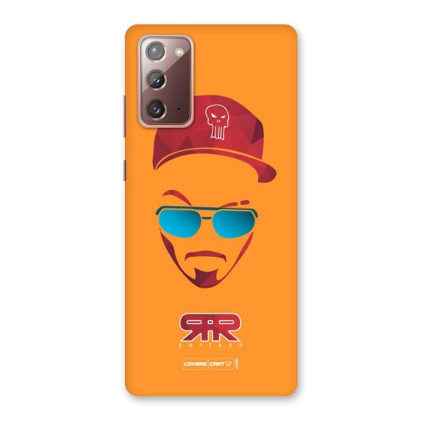 Raftaar Orange Back Case for Galaxy Note 20