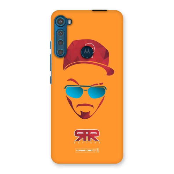 Raftaar Orange Back Case for Motorola One Fusion Plus