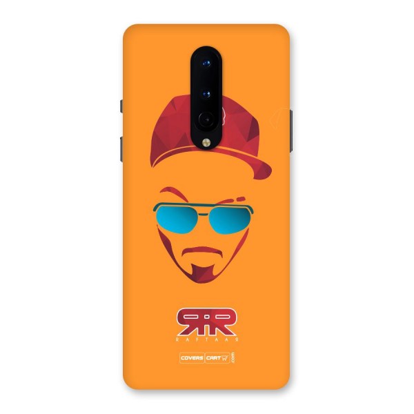 Raftaar Orange Back Case for OnePlus 8