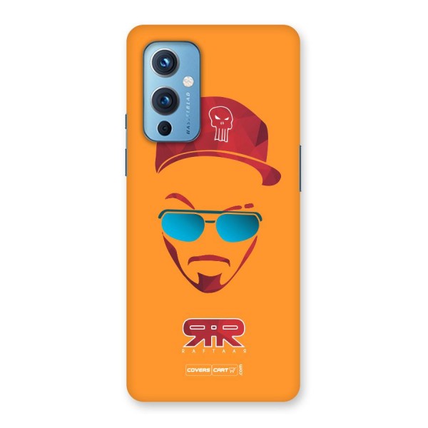 Raftaar Orange Back Case for OnePlus 9