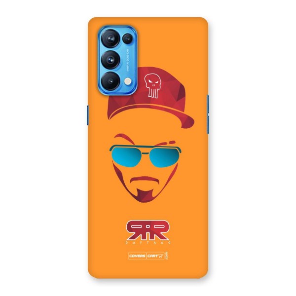 Raftaar Orange Back Case for Oppo Reno5 Pro 5G