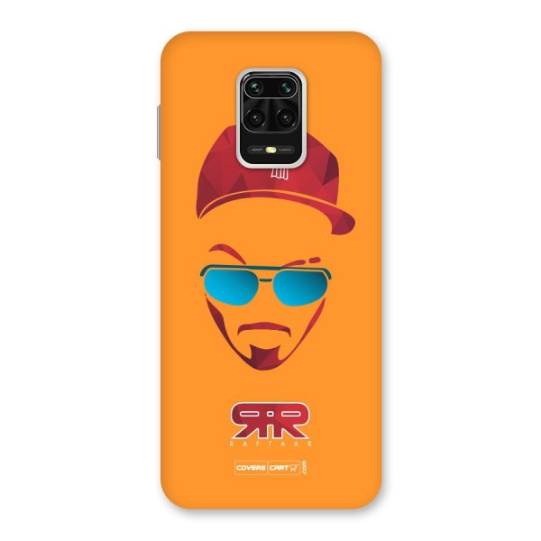 Raftaar Orange Back Case for Redmi Note 9 Pro Max