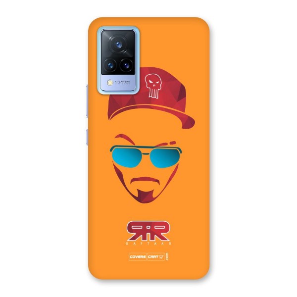 Raftaar Orange Back Case for Vivo V21 5G