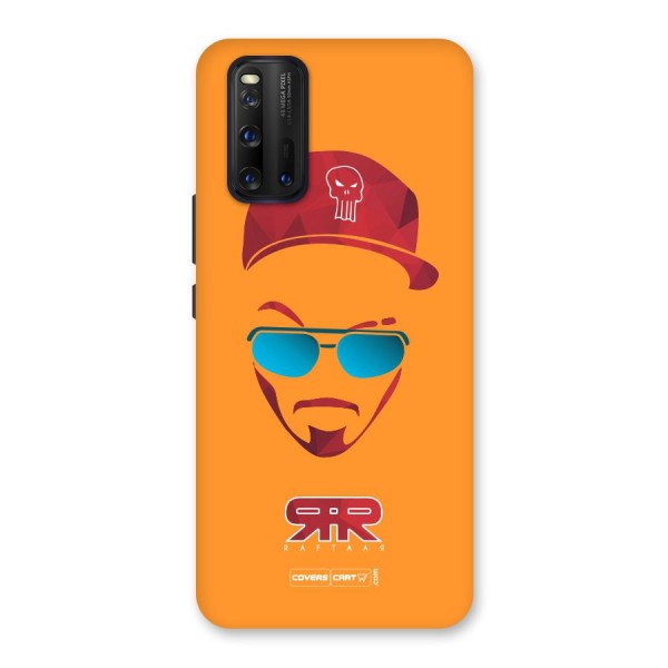 Raftaar Orange Back Case for Vivo iQOO 3