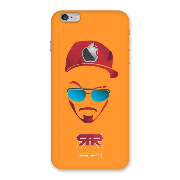 Raftaar Orange Back Case for iPhone 6 Plus 6S Plus Logo Cut