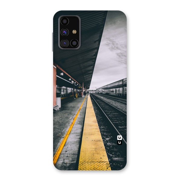 Railway Track Back Case for Galaxy M31s