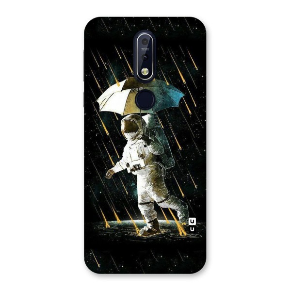 Rain Spaceman Back Case for Nokia 7.1