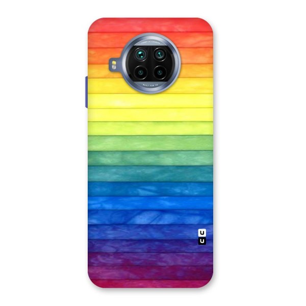 Rainbow Colors Stripes Back Case for Mi 10i