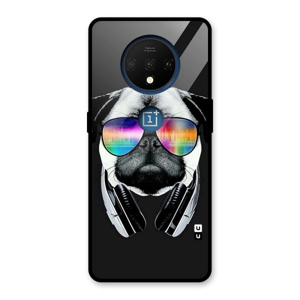 Rainbow Dog Swag Glass Back Case for OnePlus 7T