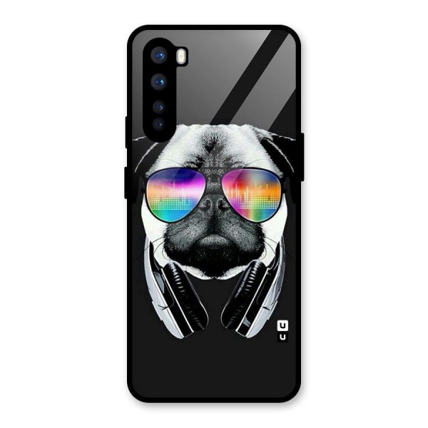 Rainbow Dog Swag Glass Back Case for OnePlus Nord