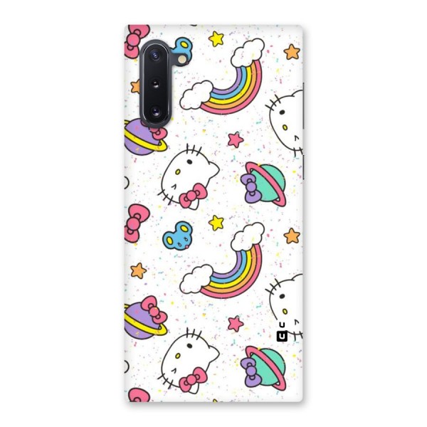Rainbow Kit Tee Back Case for Galaxy Note 10