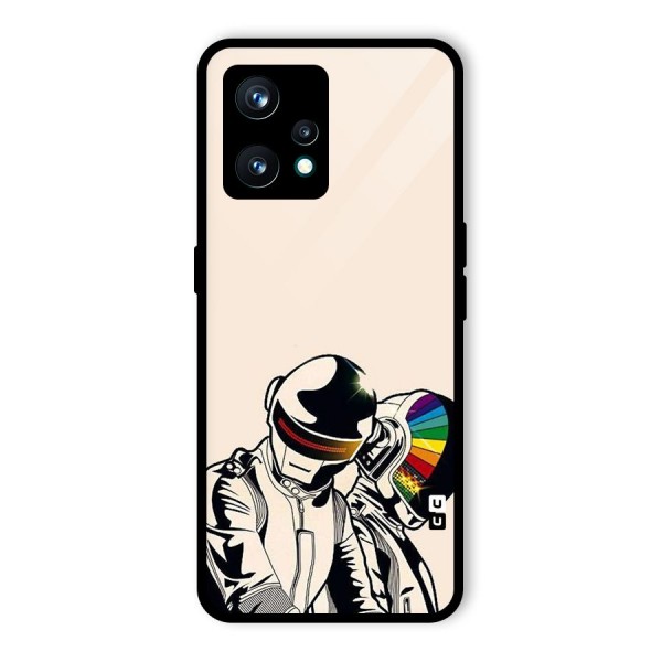 Rainbow Radio Glass Back Case for Realme 9 Pro Plus 5G