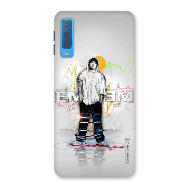 Rap King Eminem Back Case for Galaxy A7 (2018)