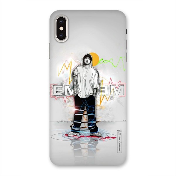Rap King Eminem Back Case for iPhone XS Max