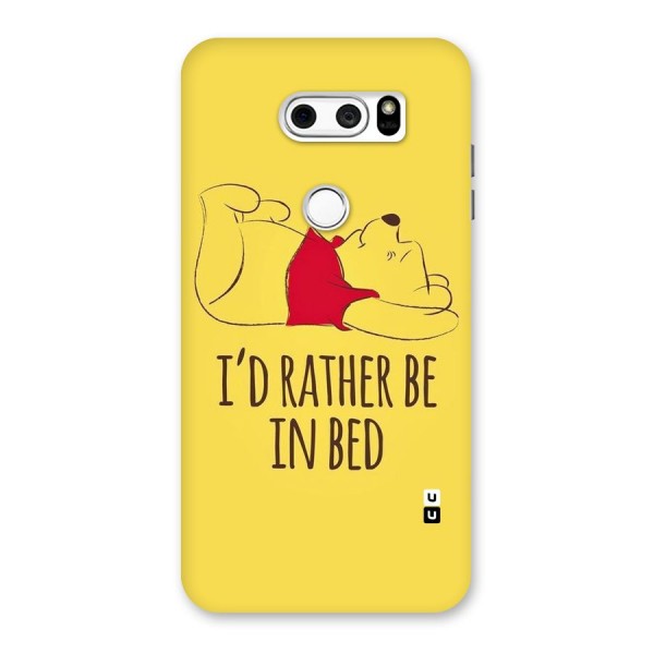 Rather Be In Bed Back Case for LG V30