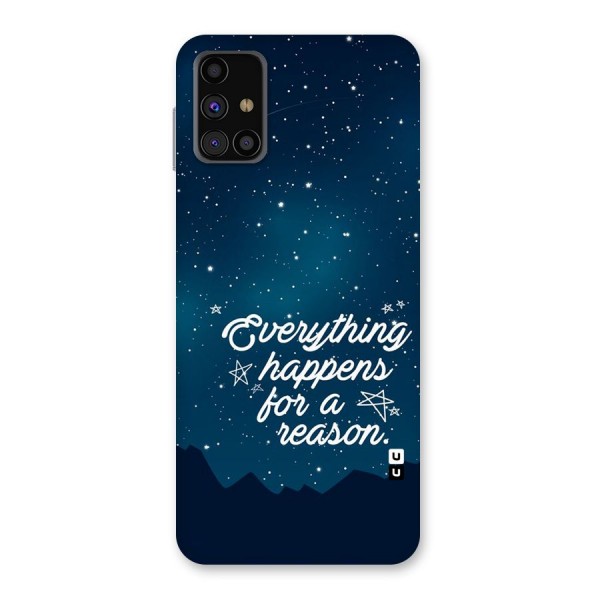 Reason Sky Back Case for Galaxy M31s