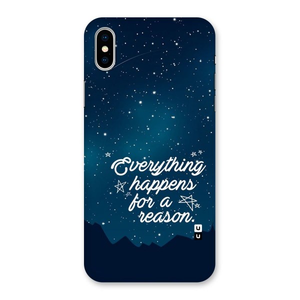 Reason Sky Back Case for iPhone XS