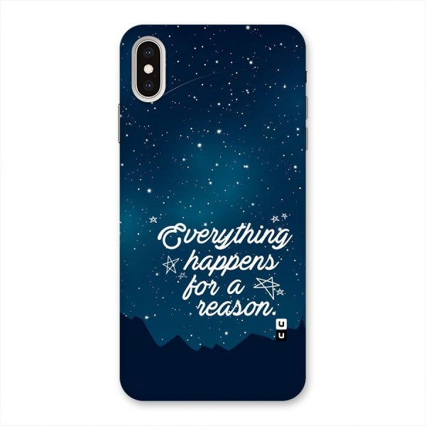 Reason Sky Back Case for iPhone XS Max
