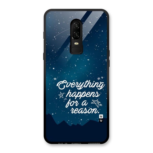 Reason Sky Glass Back Case for OnePlus 6