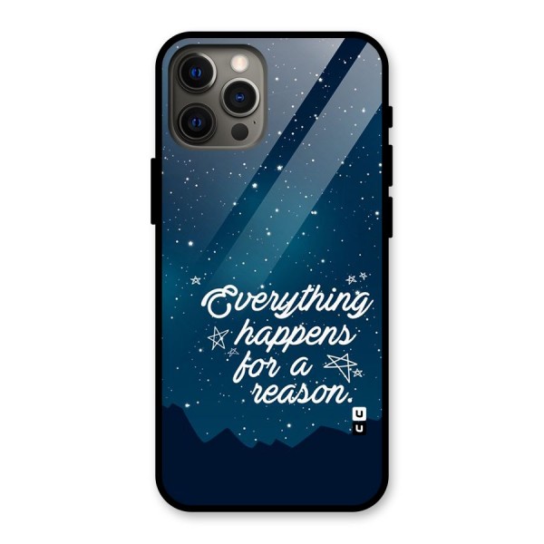 Reason Sky Glass Back Case for iPhone 12 Pro Max