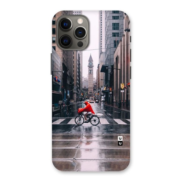 Red Bicycle Street Back Case for iPhone 12 Pro Max