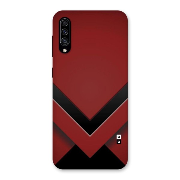 Red Black Fold Back Case for Galaxy A30s