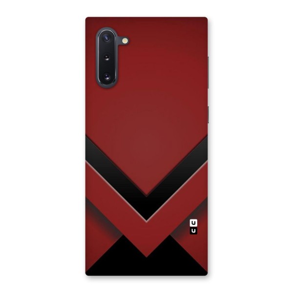 Red Black Fold Back Case for Galaxy Note 10