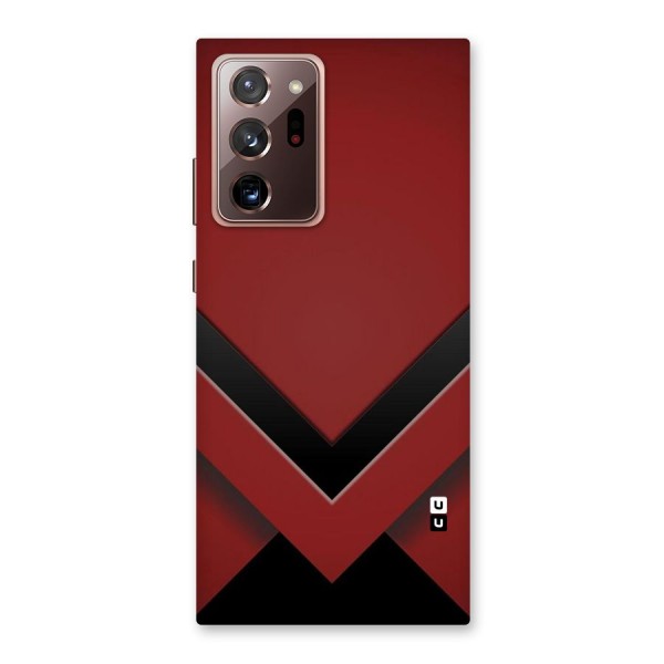 Red Black Fold Back Case for Galaxy Note 20 Ultra