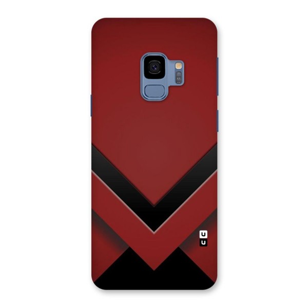 Red Black Fold Back Case for Galaxy S9