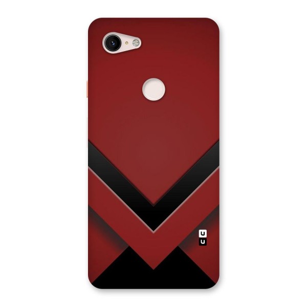 Red Black Fold Back Case for Google Pixel 3 XL