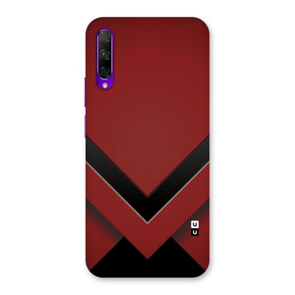 Red Black Fold Back Case for Honor 9X Pro