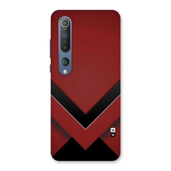 Red Black Fold Back Case for Mi 10