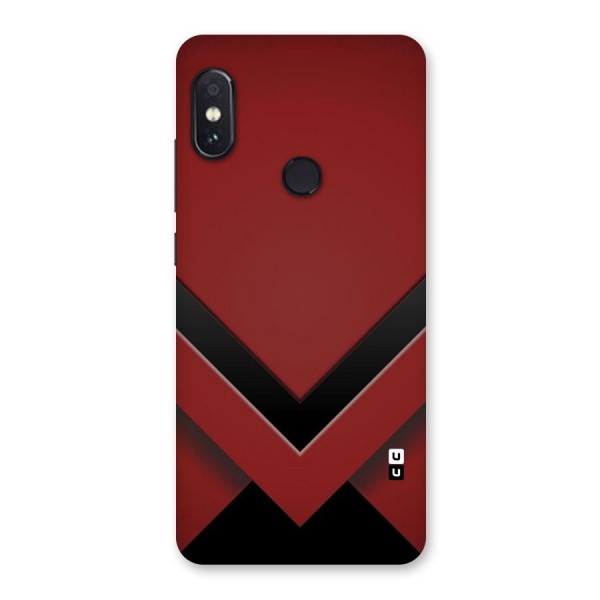 Red Black Fold Back Case for Redmi Note 5 Pro