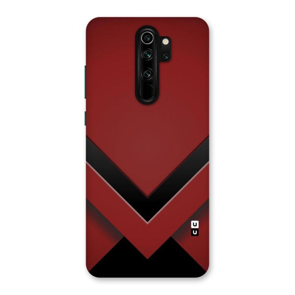 Red Black Fold Back Case for Redmi Note 8 Pro