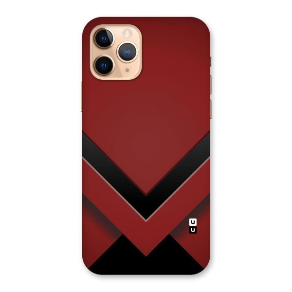Red Black Fold Back Case for iPhone 11 Pro