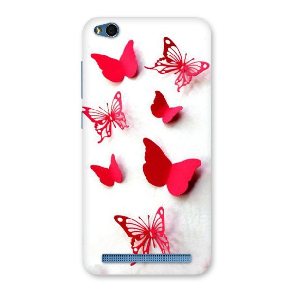 Red Butterflies Back Case for Redmi 5A