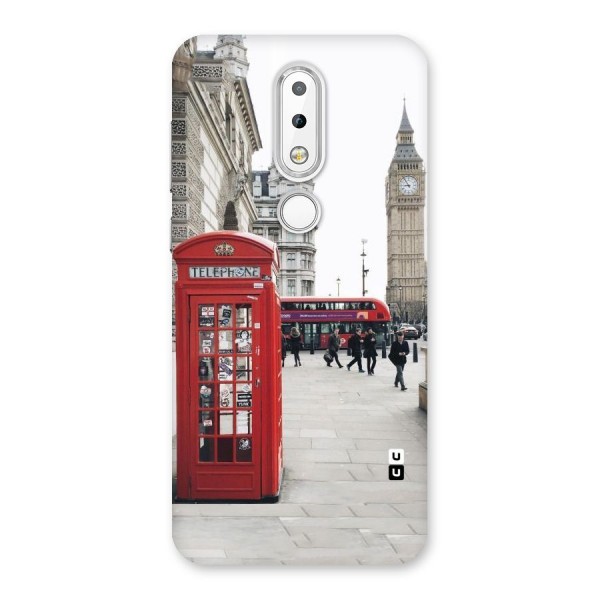 Red City Back Case for Nokia 6.1 Plus