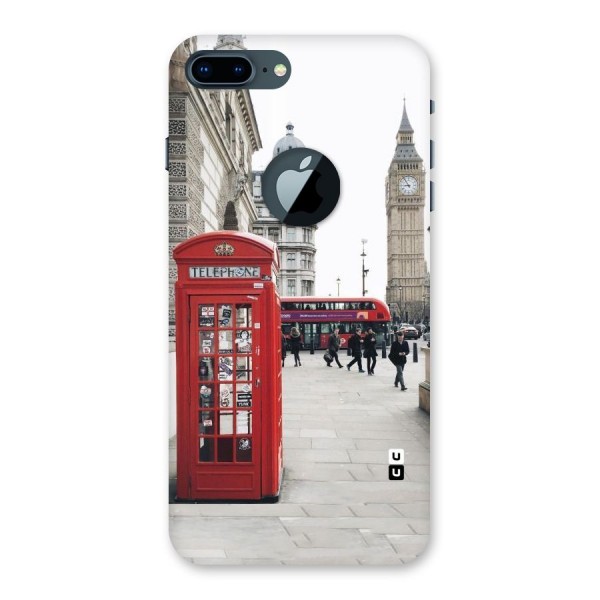 Red City Back Case for iPhone 7 Plus Logo Cut