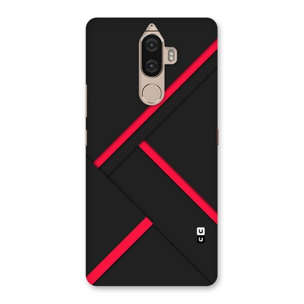 Red Disort Stripes Back Case for Lenovo K8 Note