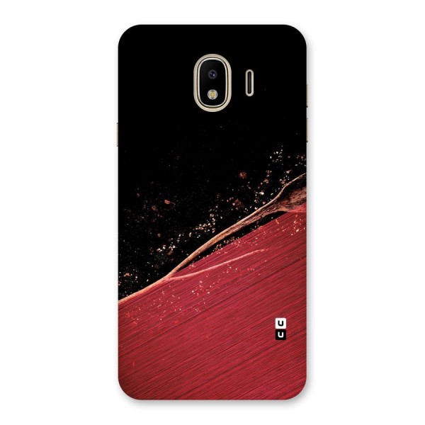 Red Flow Drops Back Case for Galaxy J4
