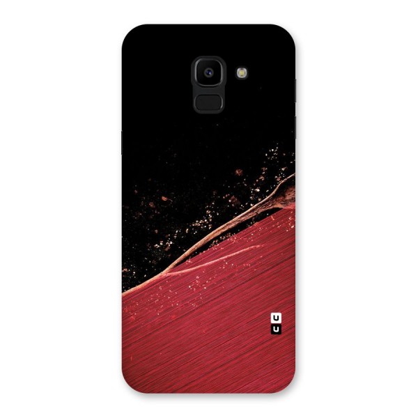 Red Flow Drops Back Case for Galaxy J6