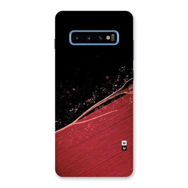 Red Flow Drops Back Case for Galaxy S10 Plus
