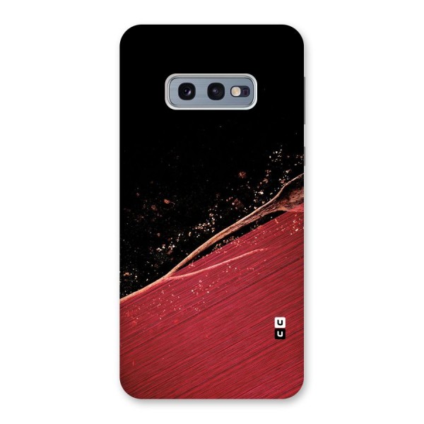 Red Flow Drops Back Case for Galaxy S10e