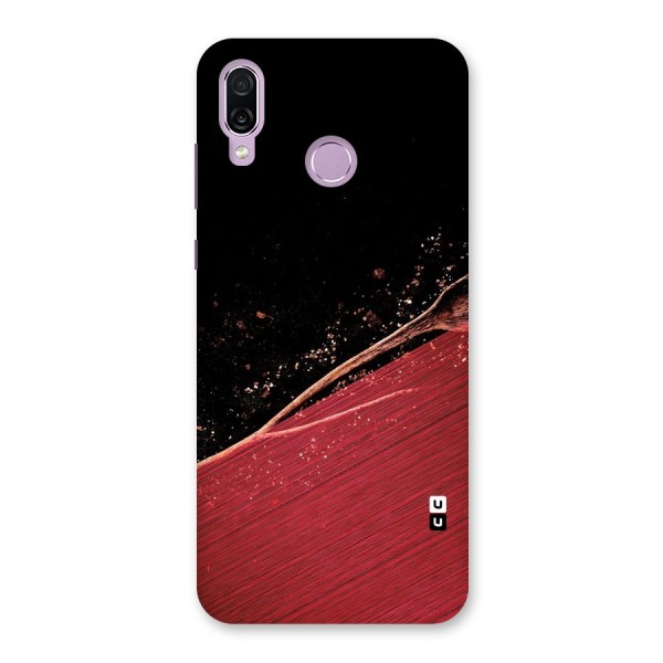 Red Flow Drops Back Case for Honor Play