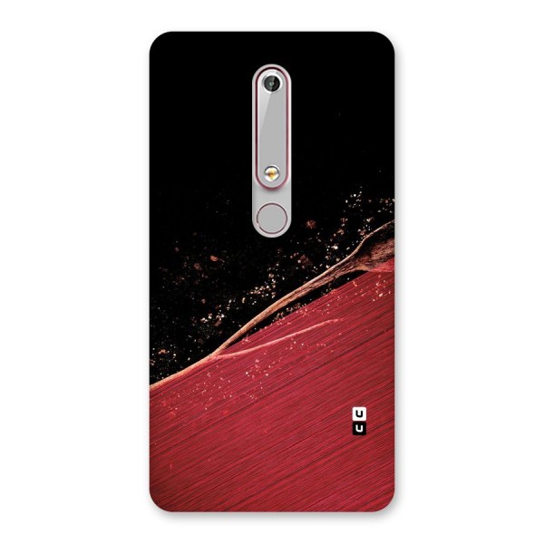 Red Flow Drops Back Case for Nokia 6.1