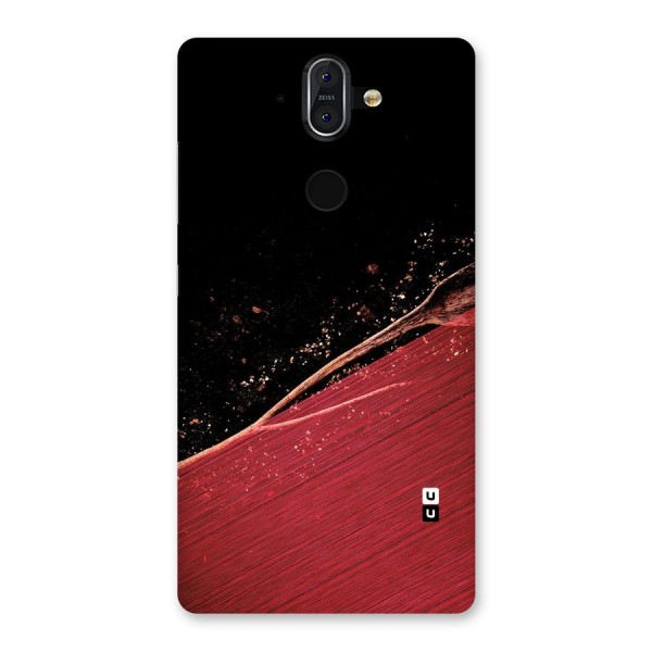 Red Flow Drops Back Case for Nokia 8 Sirocco