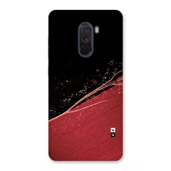 Red Flow Drops Back Case for Poco F1
