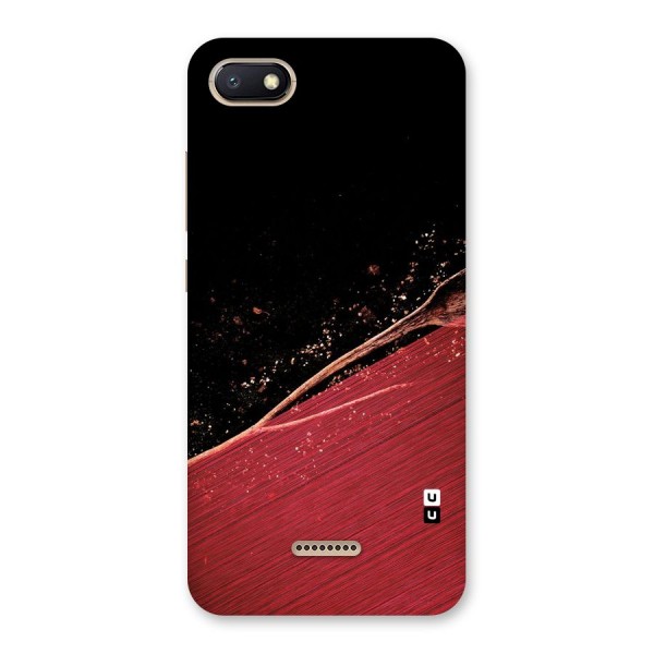 Red Flow Drops Back Case for Redmi 6A