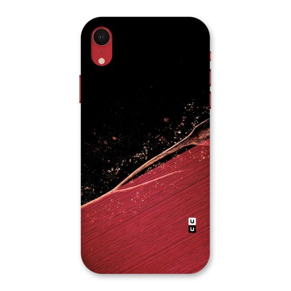 Red Flow Drops Back Case for iPhone XR