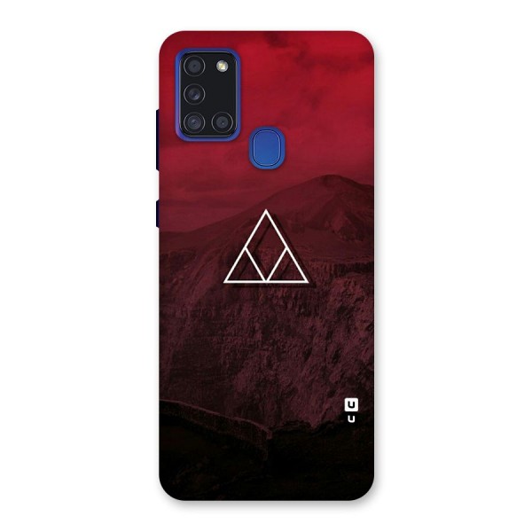 Red Hills Back Case for Galaxy A21s